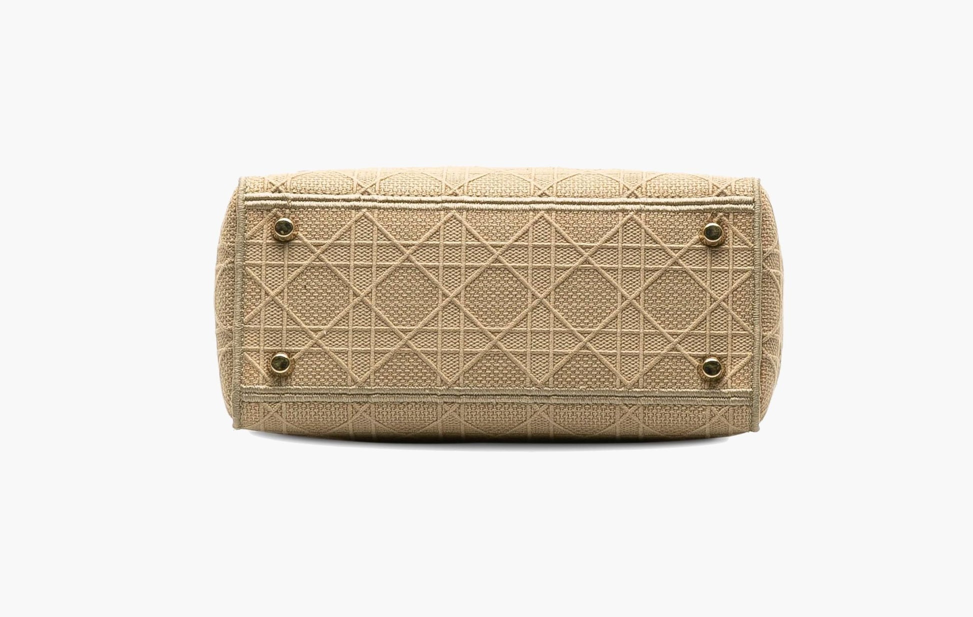 Dior Medium Lady D-Lite Bag Beige Cannage | Sortage.