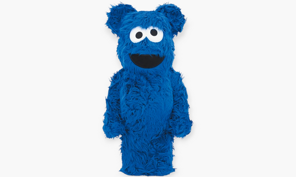Bearbrick x Sesame Street Cookie Monster Costume Ver. 1000% | The Sortage 