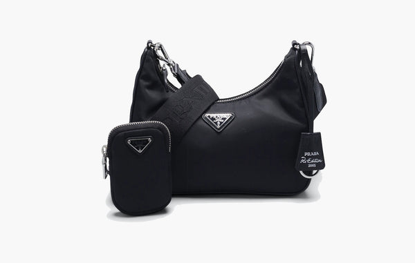 Prada Re-Edition 2005 Shoulder Bag Nylon Black | The Sortage