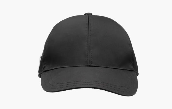 Prada Triangle Logo Nylon Cap Black | The Sortage