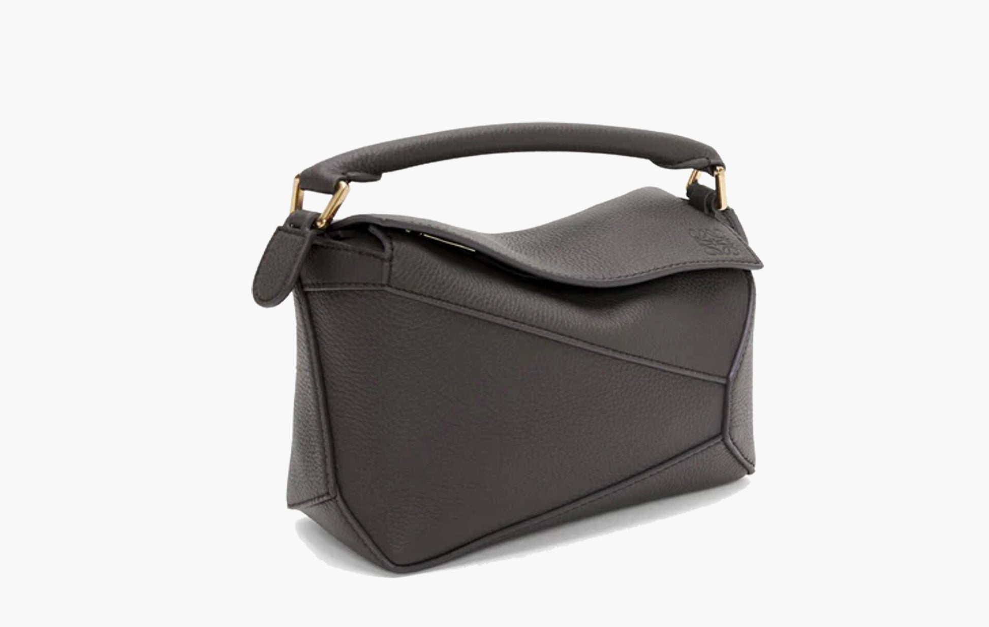 Loewe Puzzle Edge Mini Bag Dark Grey | The Sortage