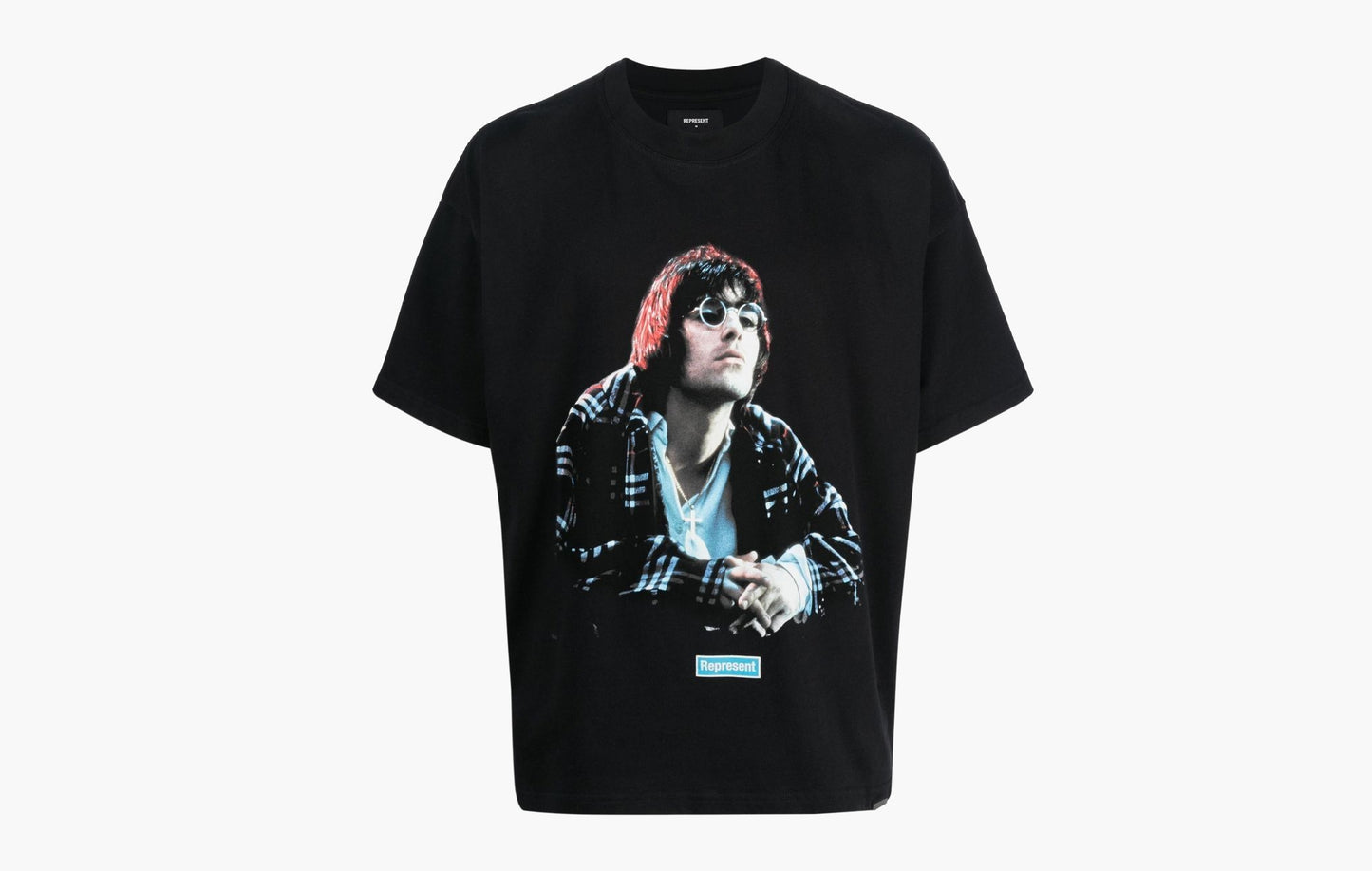 Represent Con Stampa Liam Gallagher T-shirt Black | Sortage