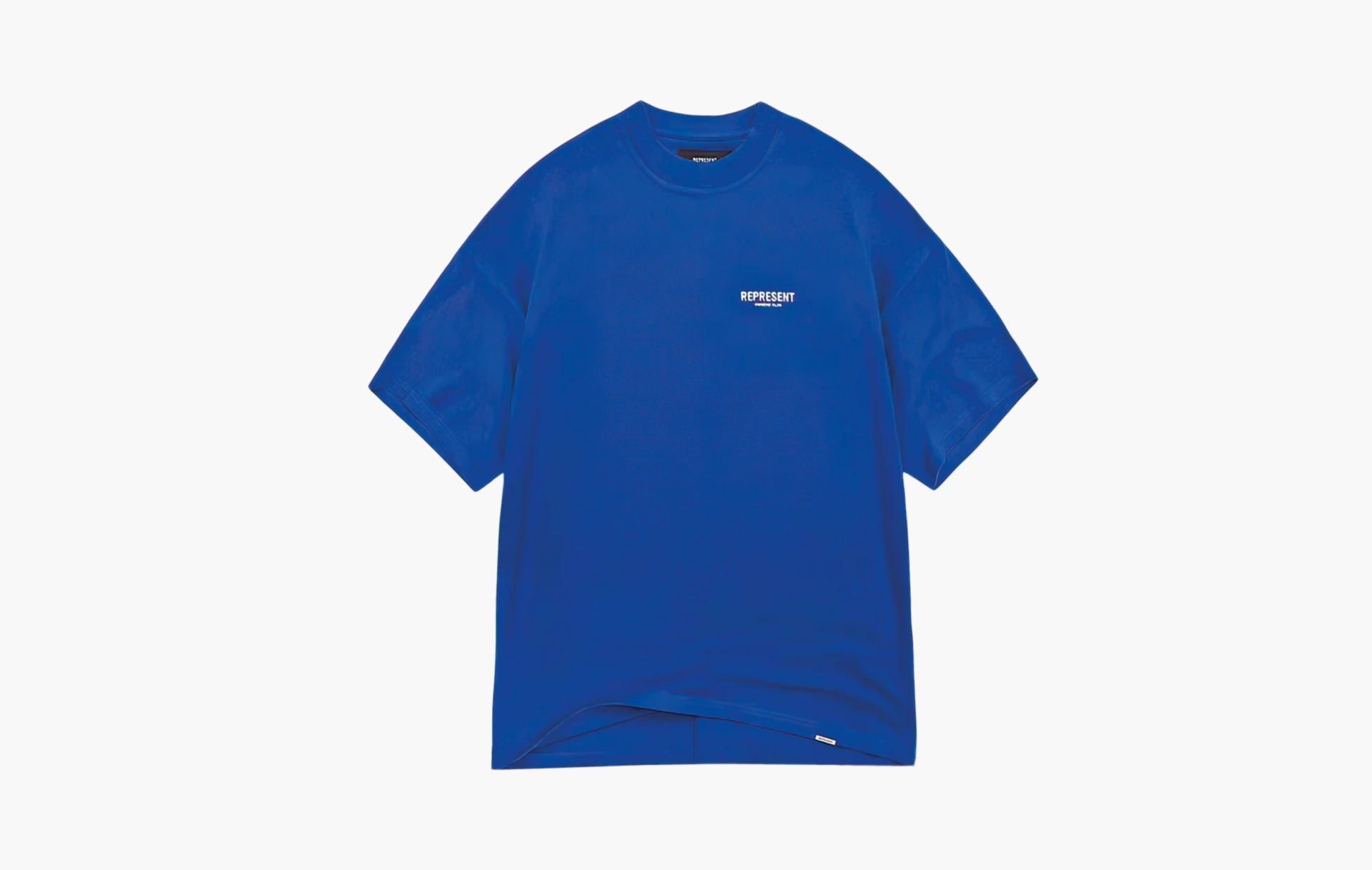 Represent Owner's Club T-Shirt Cobalt Blue/White | Sortage