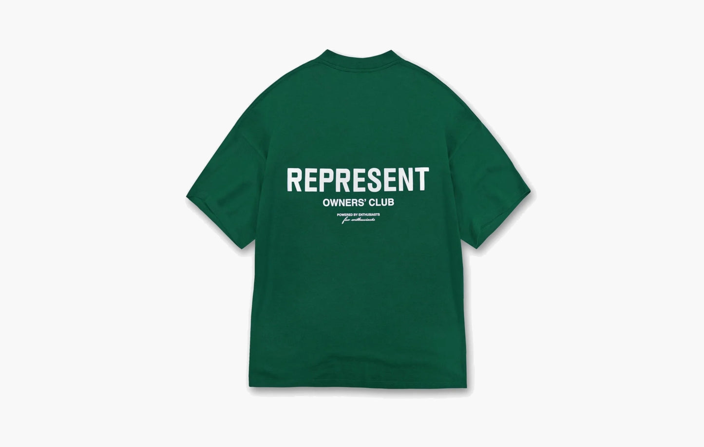 Represent Owner's Club T-Shirt Racing Green/White | Sortage