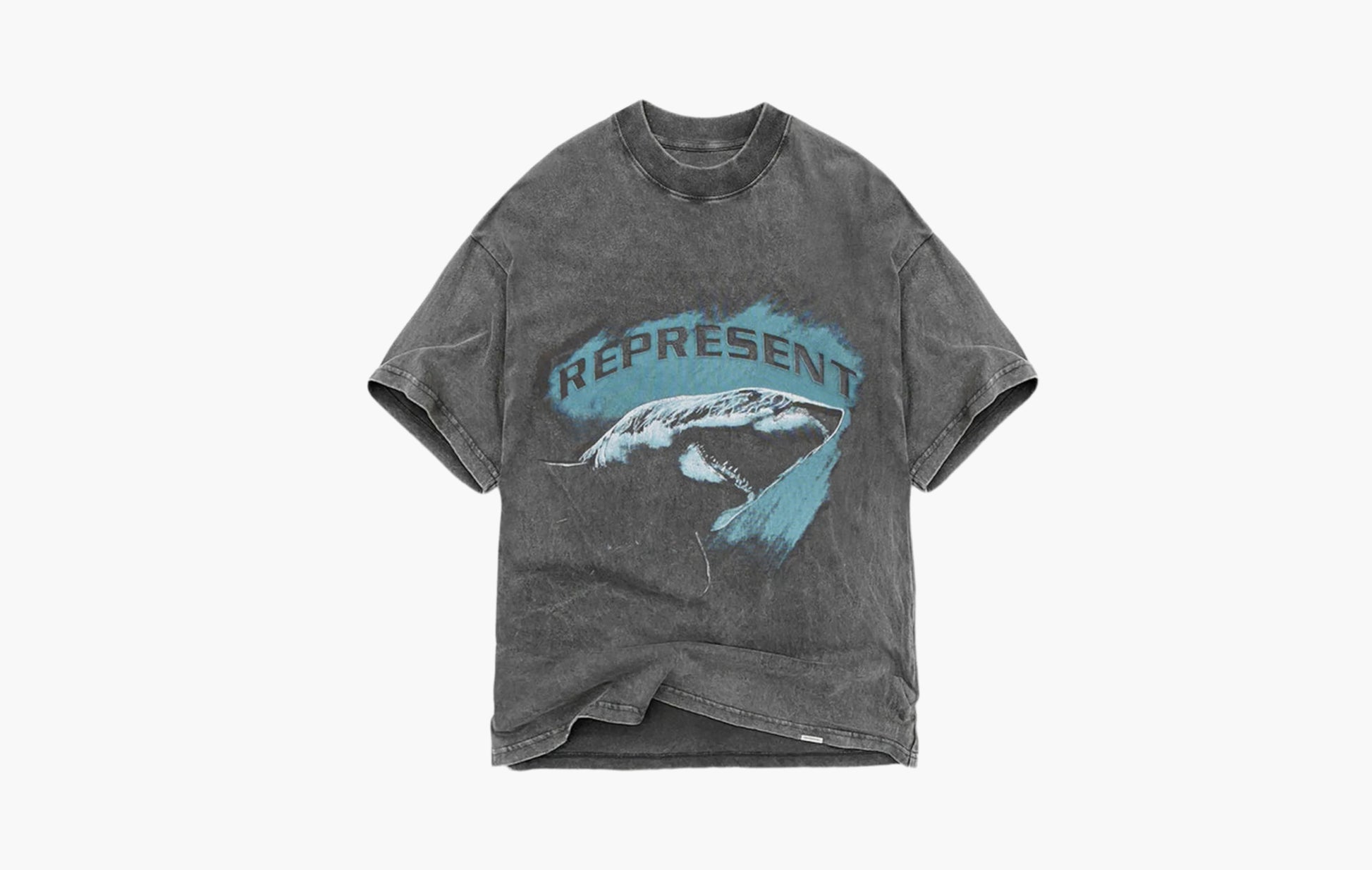 Represent Shark T-Shirt Vintage Grey | Sortage