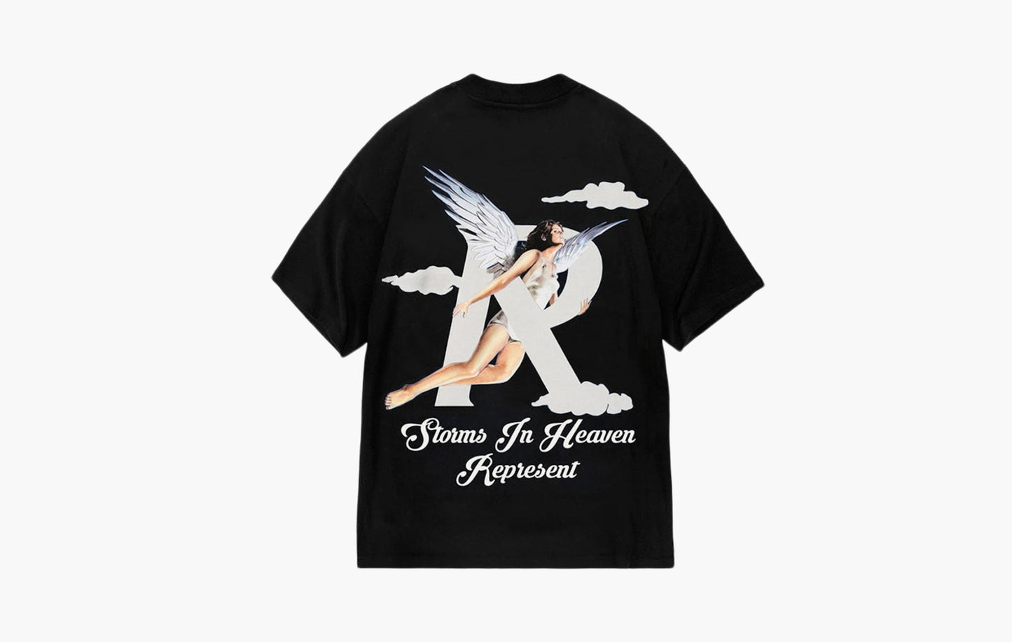 Represent Storms In Heaven T-Shirt Black | Sortage