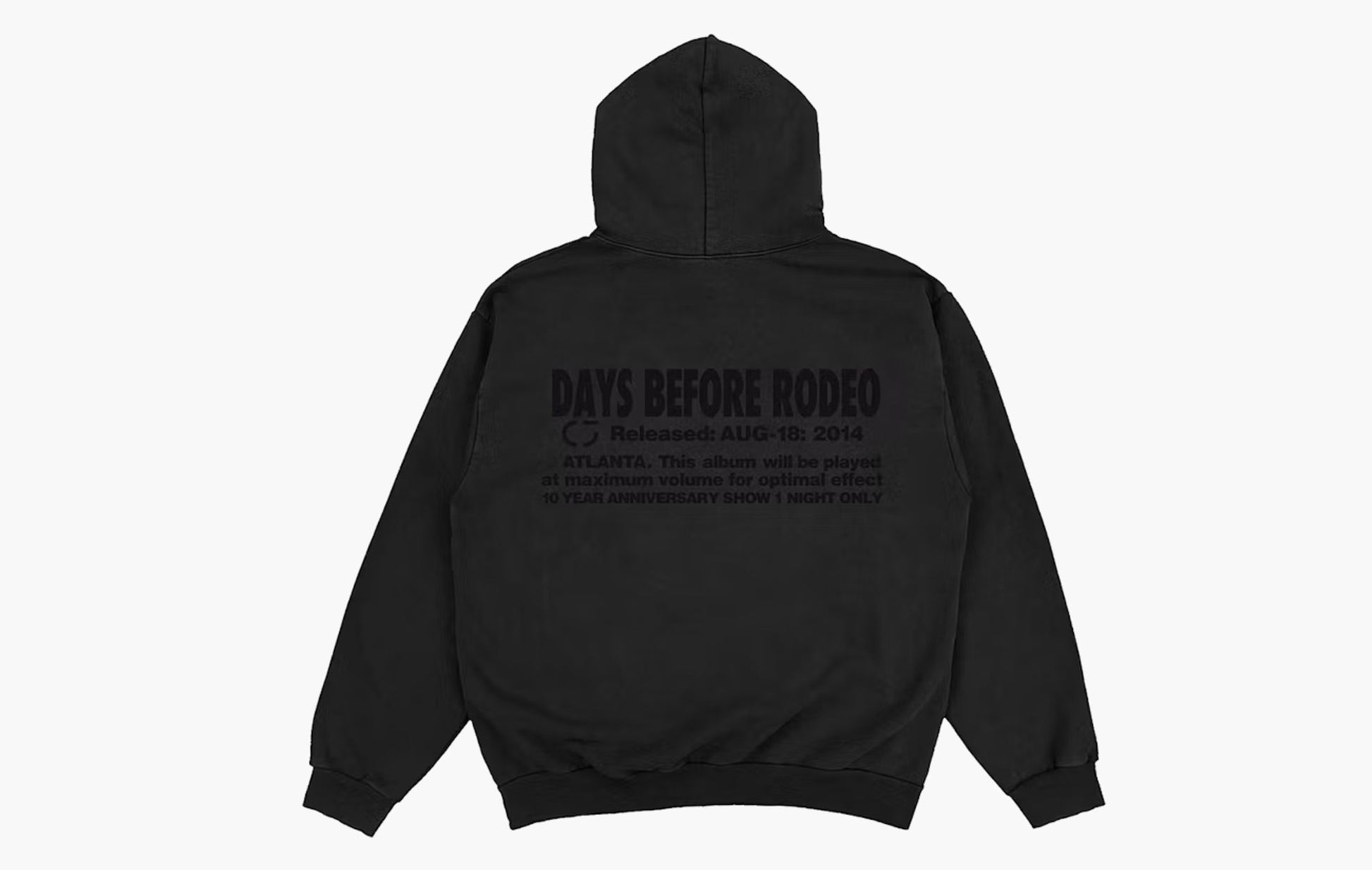 Travis Scott Rodeo Hoodie Black | The Sortage