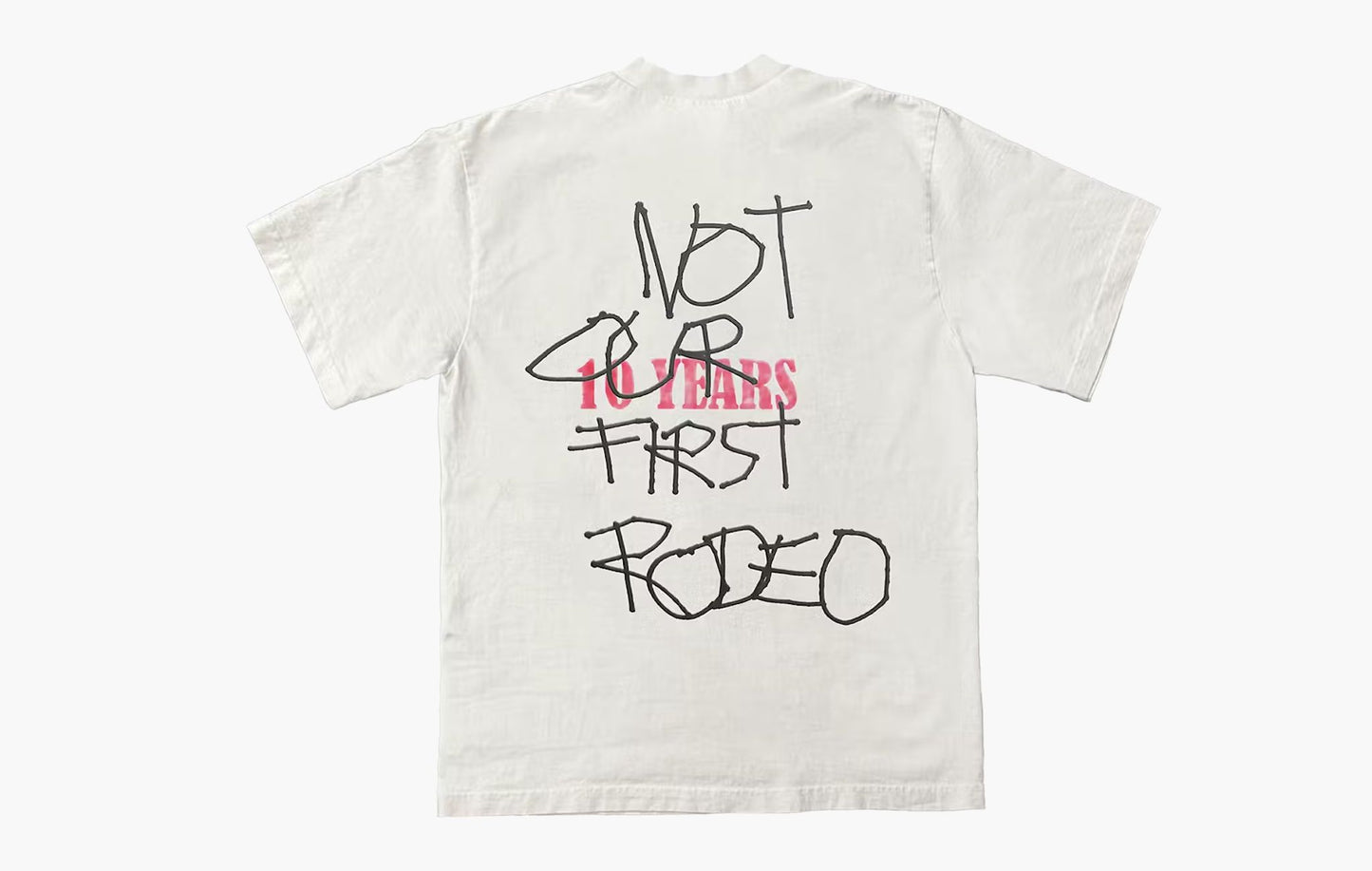 Travis Scott Rodeo Tee White | The Sortage