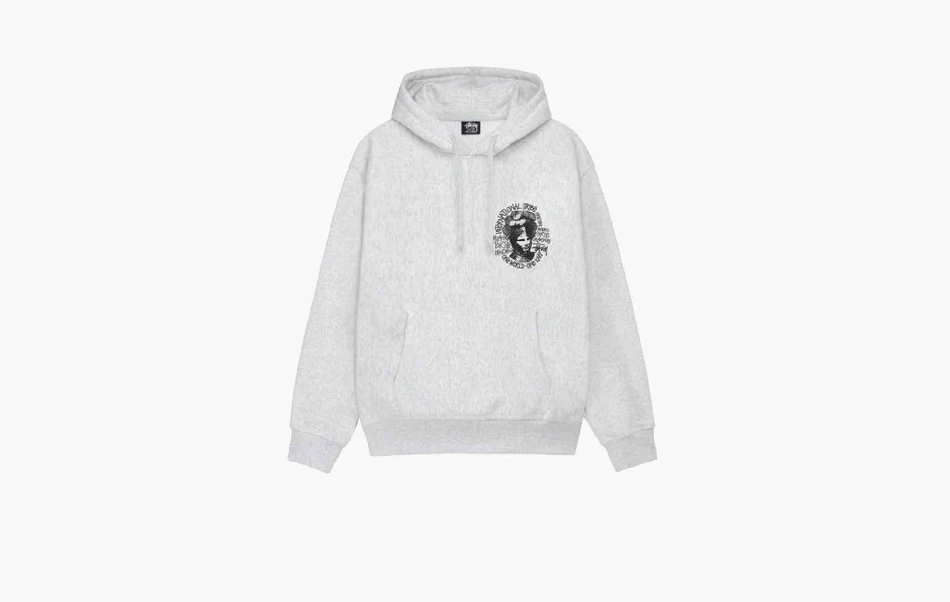 Stussy Camelot Hoodie Ash Heather | The Sortage