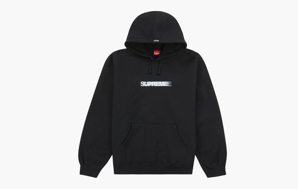 Supreme Motion Logo Hooded Sweatshirt Black - SS23 | The Sortage