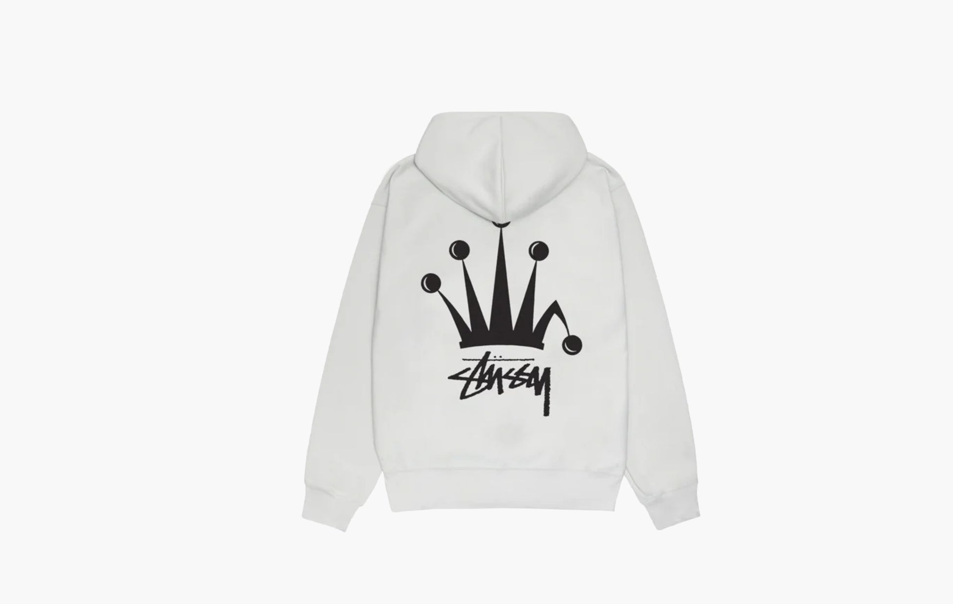 Stussy Regal Crown Zip Hoodie Fog | The Sortage