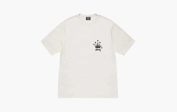 Stussy Regal Crown Pigment Dyed T-shirt Natural | The Sortage
