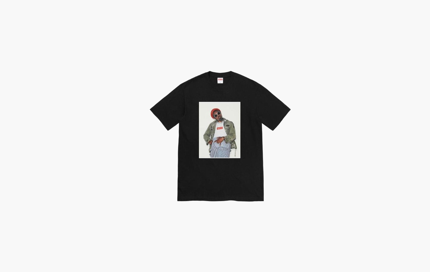 Supreme André 3000 Tee Black | The Sortage