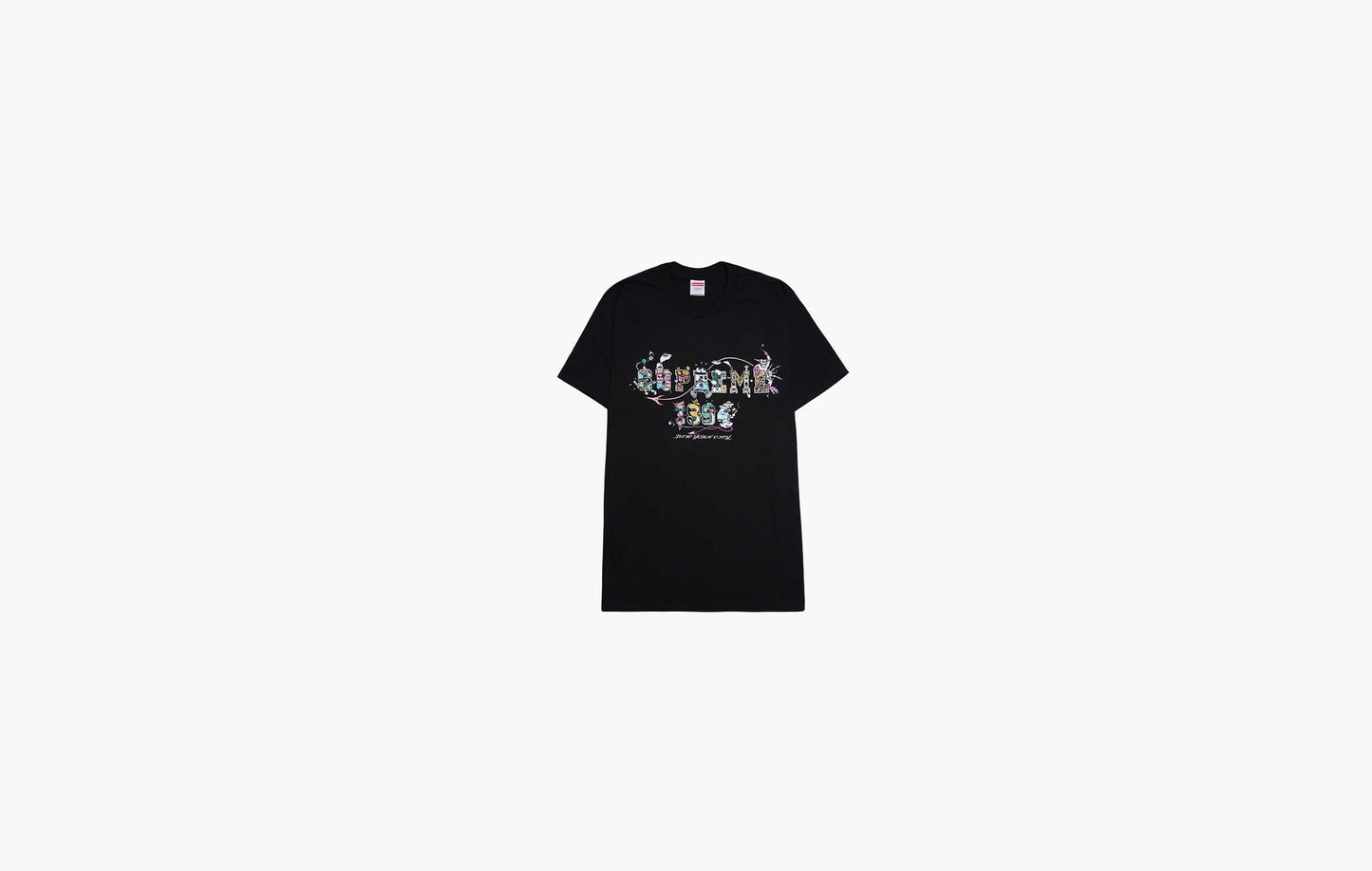 Supreme Varsity Tee Logo Black | The Sortage