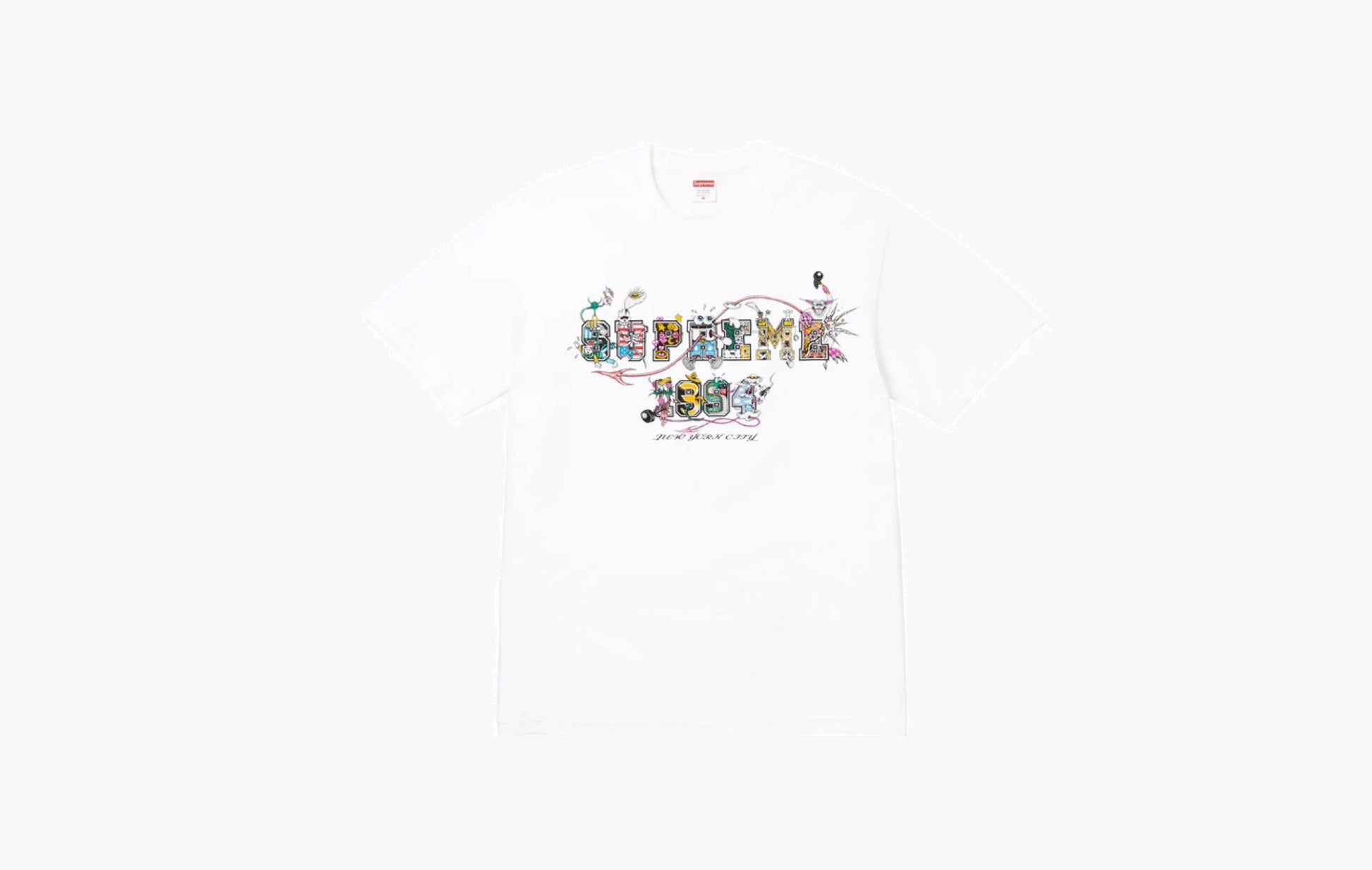 Supreme Varsity Tee Logo White | The Sortage