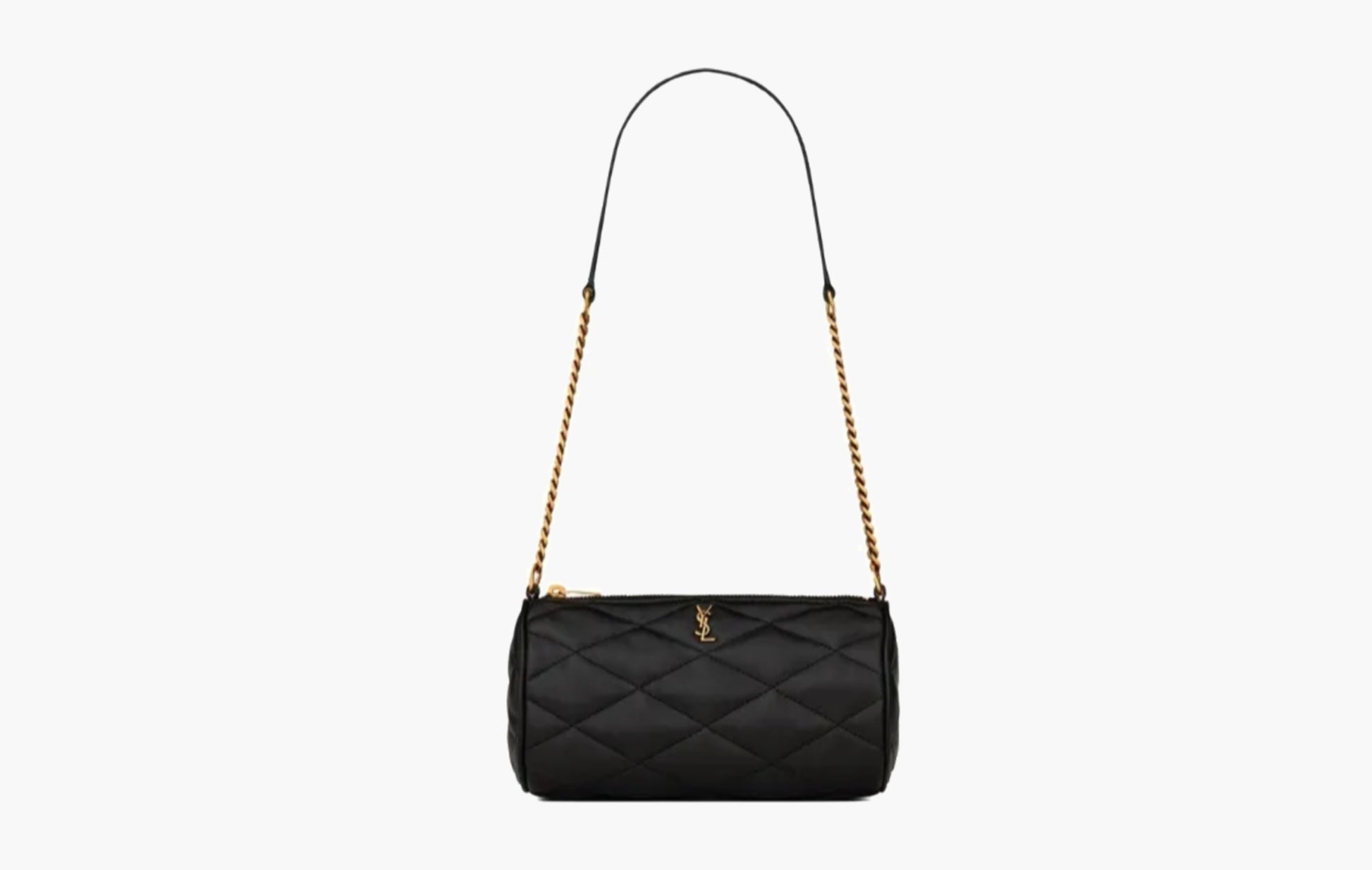 Saint Laurent Mini Sade Limbskin Tube Bag Black | Sortage.