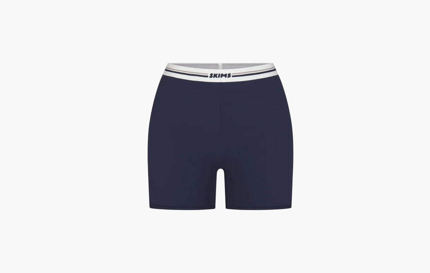 Skims Fits Everybody Logo Bike Short Navy | Sortage.