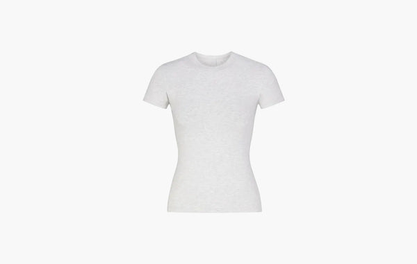 Skims New Vintage T-shirt Light Heather Grey | Sortage.