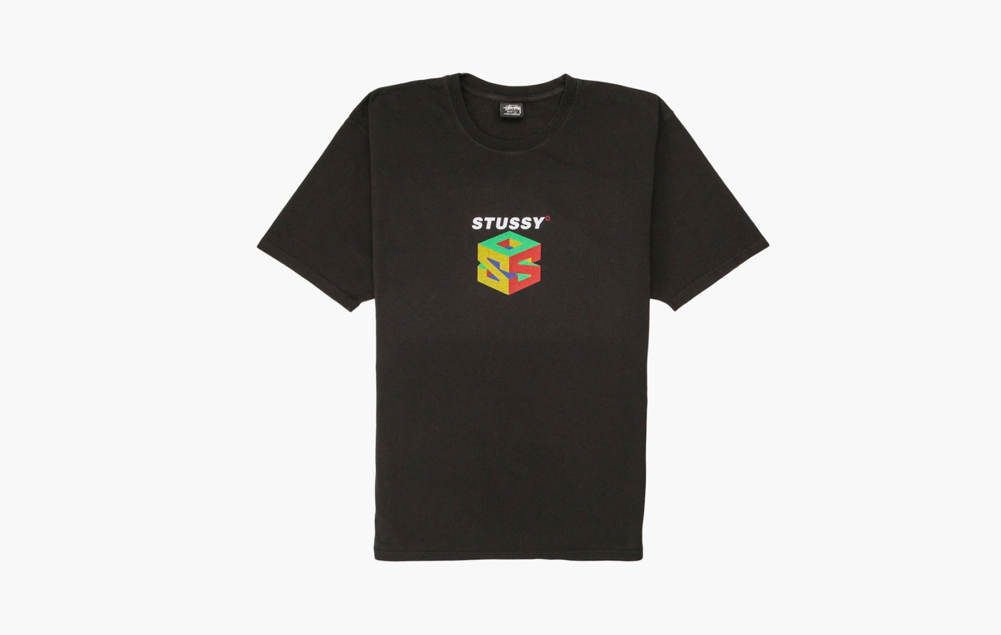 Stussy S64 Pigment Dyed Tee Black | The Sortage