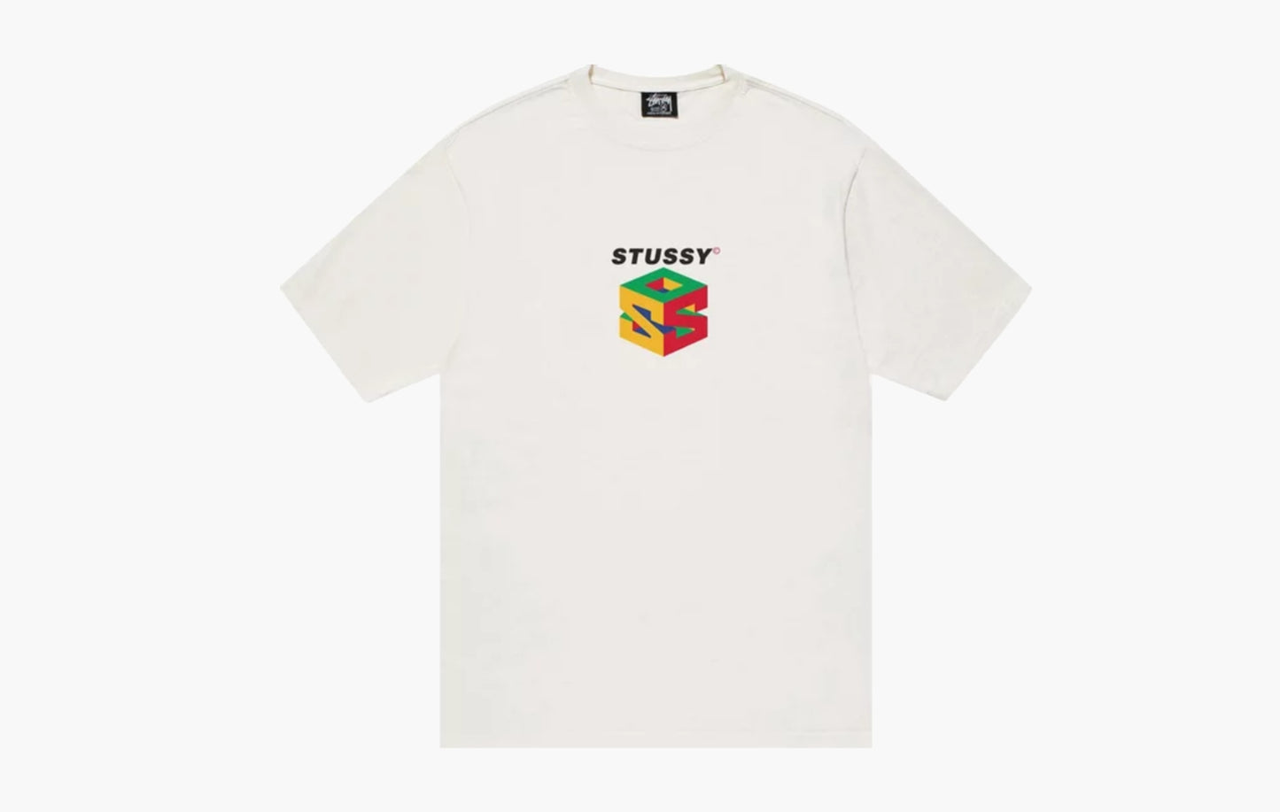 Stussy S64 Pigment Dyed Tee Natural | The Sortage