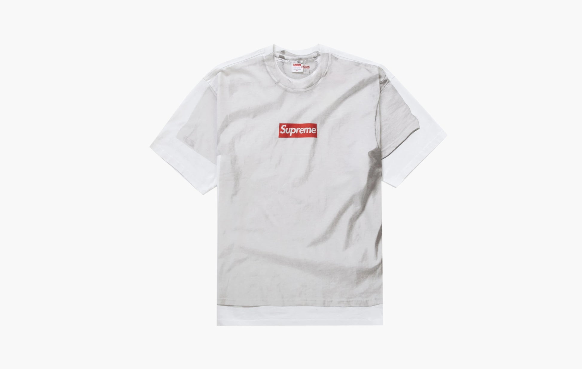 Supreme MM6 Maison Margiela Box Logo Tee White | The Sortage