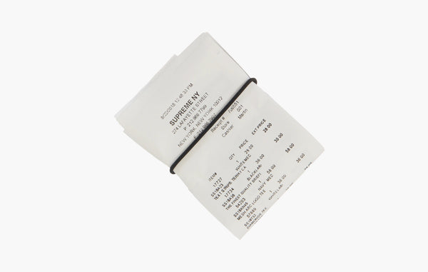 Supreme MM6 Maison Margiela Receipt Wallet Multicolor | The Sortage