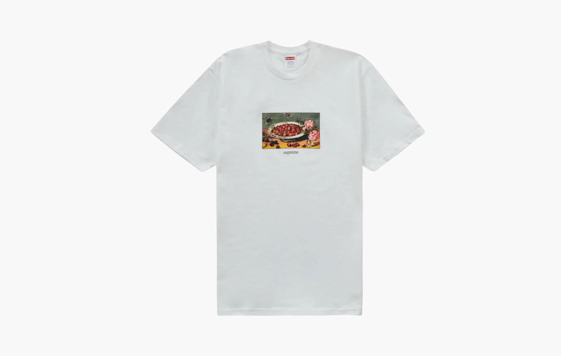 Supreme Strawberries Tee White | The Sortage