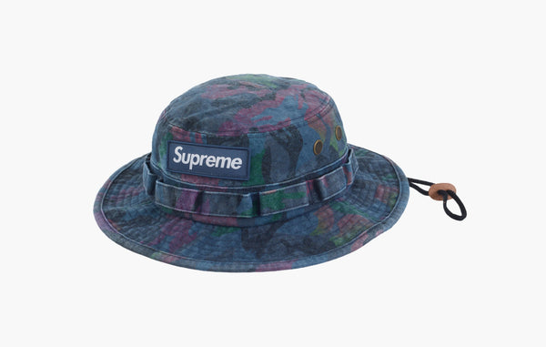 Supreme Washed Canvas Boonie Navy Camo | The Sortage