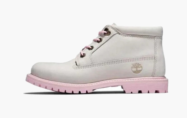 Timberland Chukka Waterproof Boot WMNS White Pink - A28H7143 | The Sortage