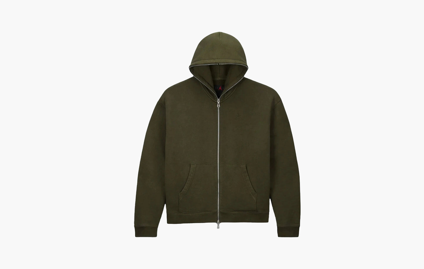 Travis Scott x Jordan Full-Zip Hoodie Cargo Khaki | The Sortage