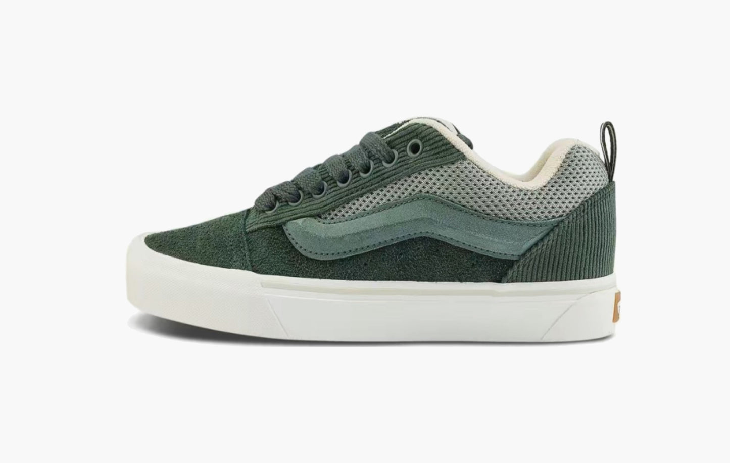 Vans Knu Skool Olive - VN0009QCOLV | The Sortage