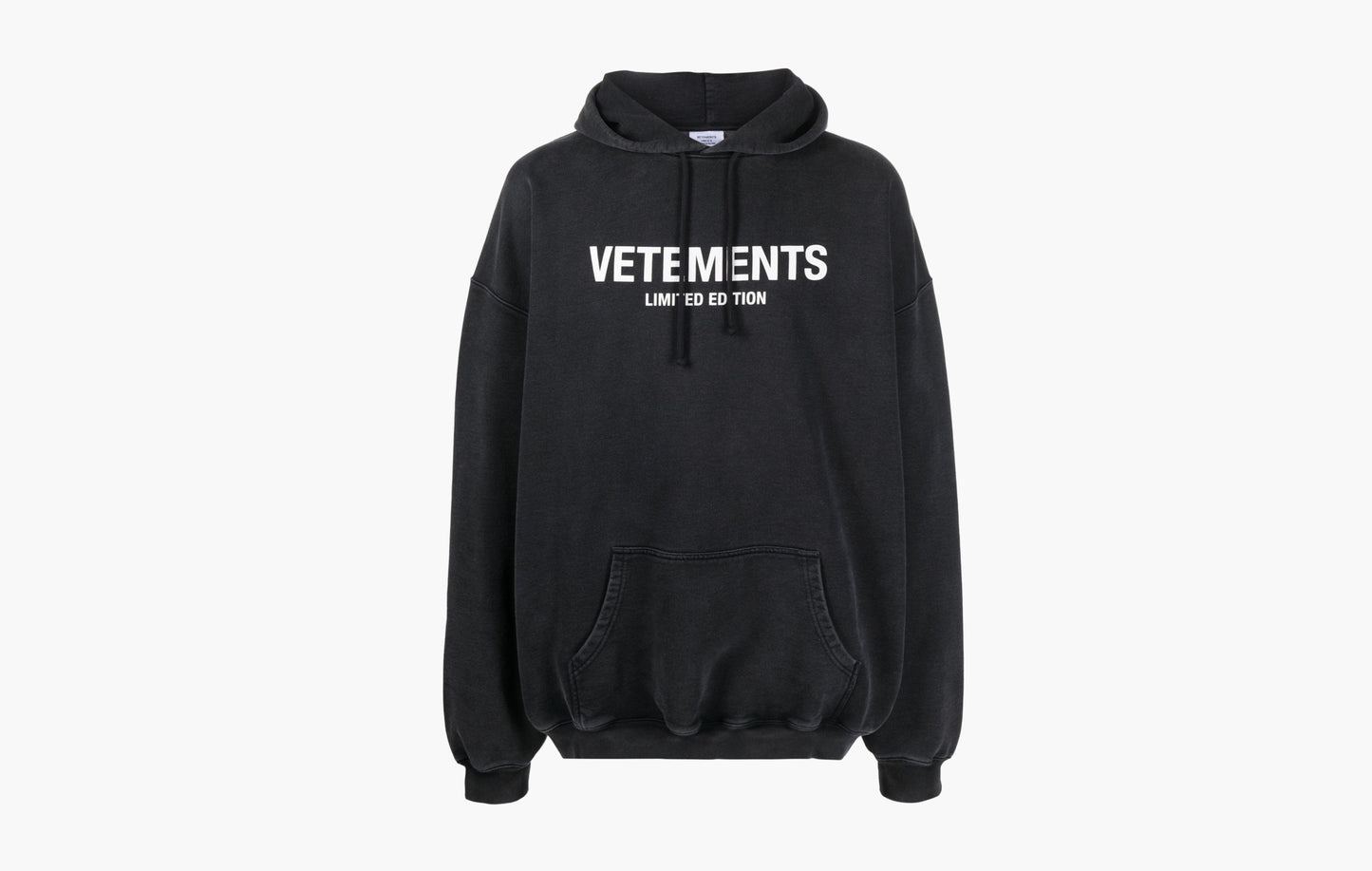 Vetements Logo Limited Edition Hoodie Black | The Sortage