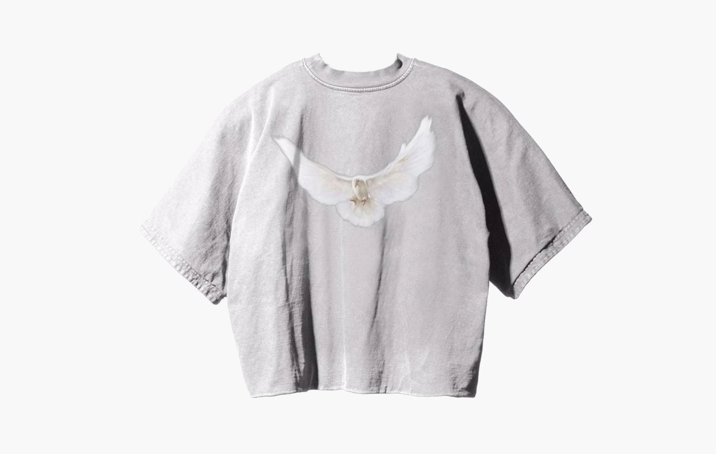 Yeezy x GAP Engineered by Balenciaga Dove No Seam T-Shirt White_1