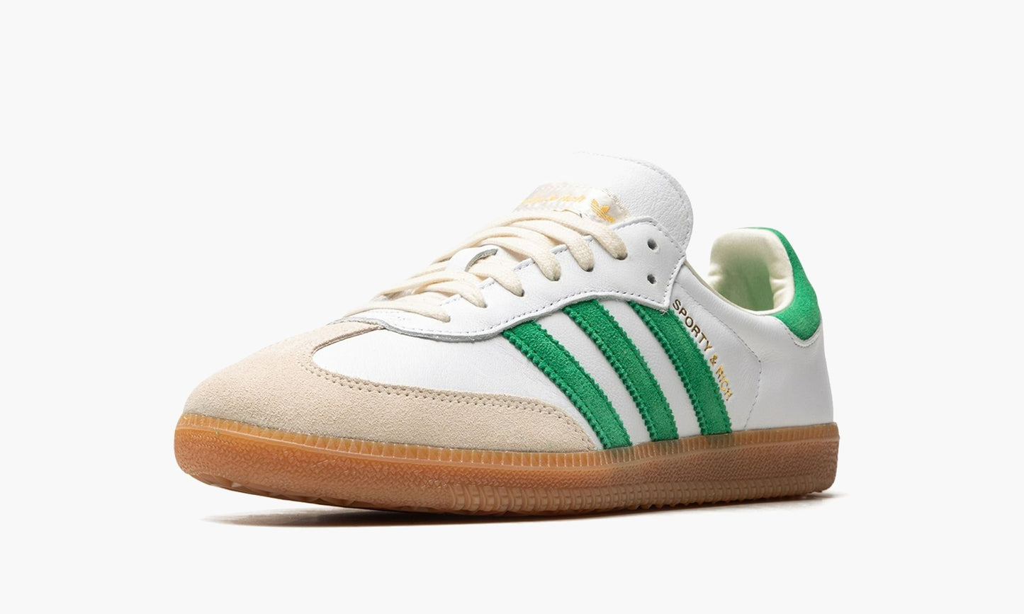 Adidas Samba OG Sporty & Rich White Green - HQ6075 | The Sortage