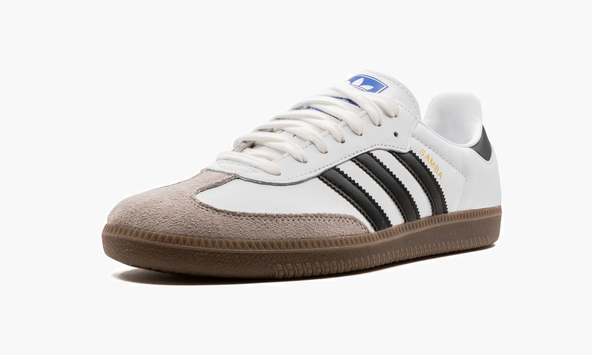 Adidas samba discount grey and white