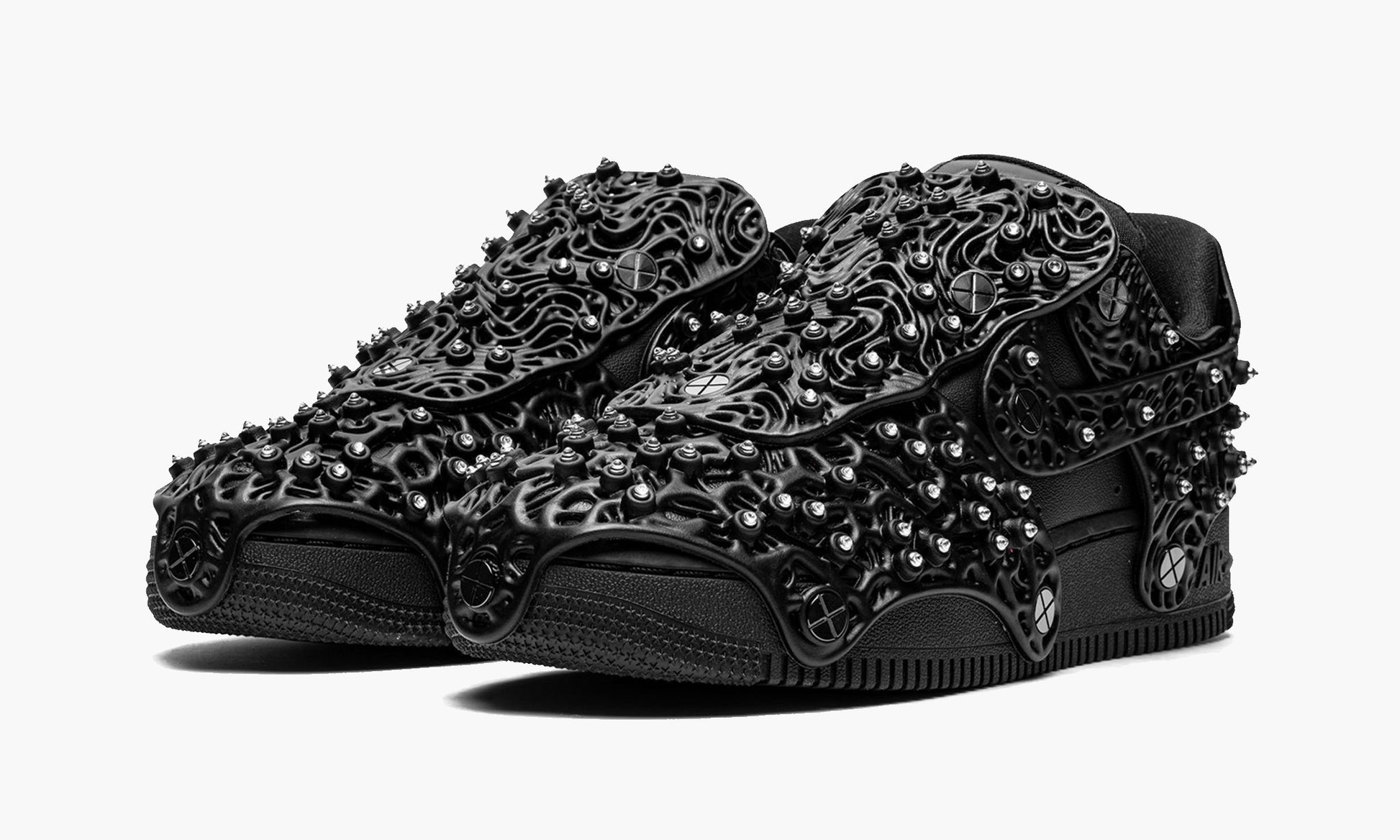 Air Force 1 Low Swarovski Retroreflective Crystals Black | The Sortage