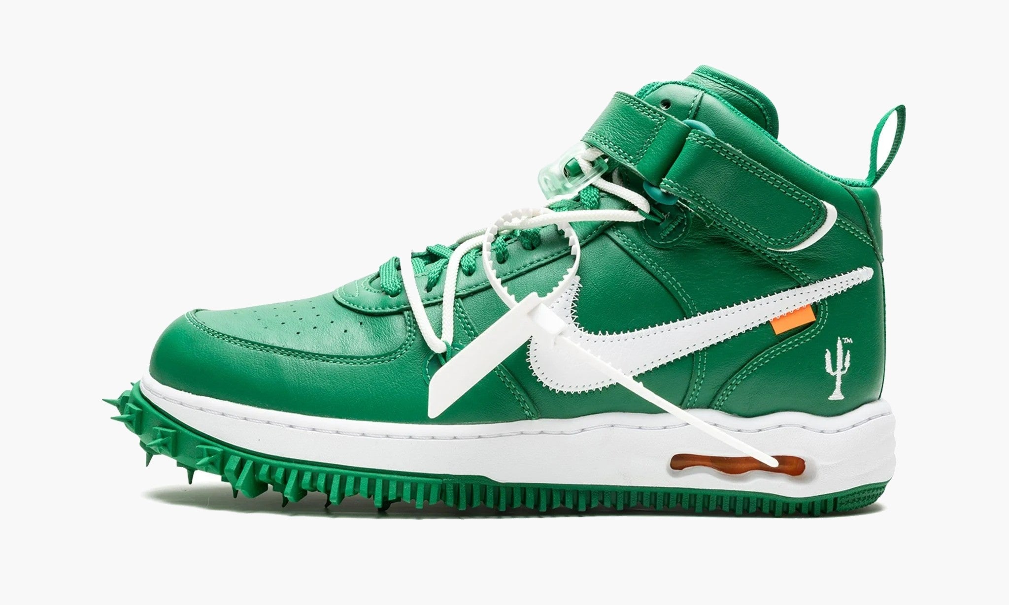 Air Force 1 Mid Off White Pine Green DR0500 300 The Sortage