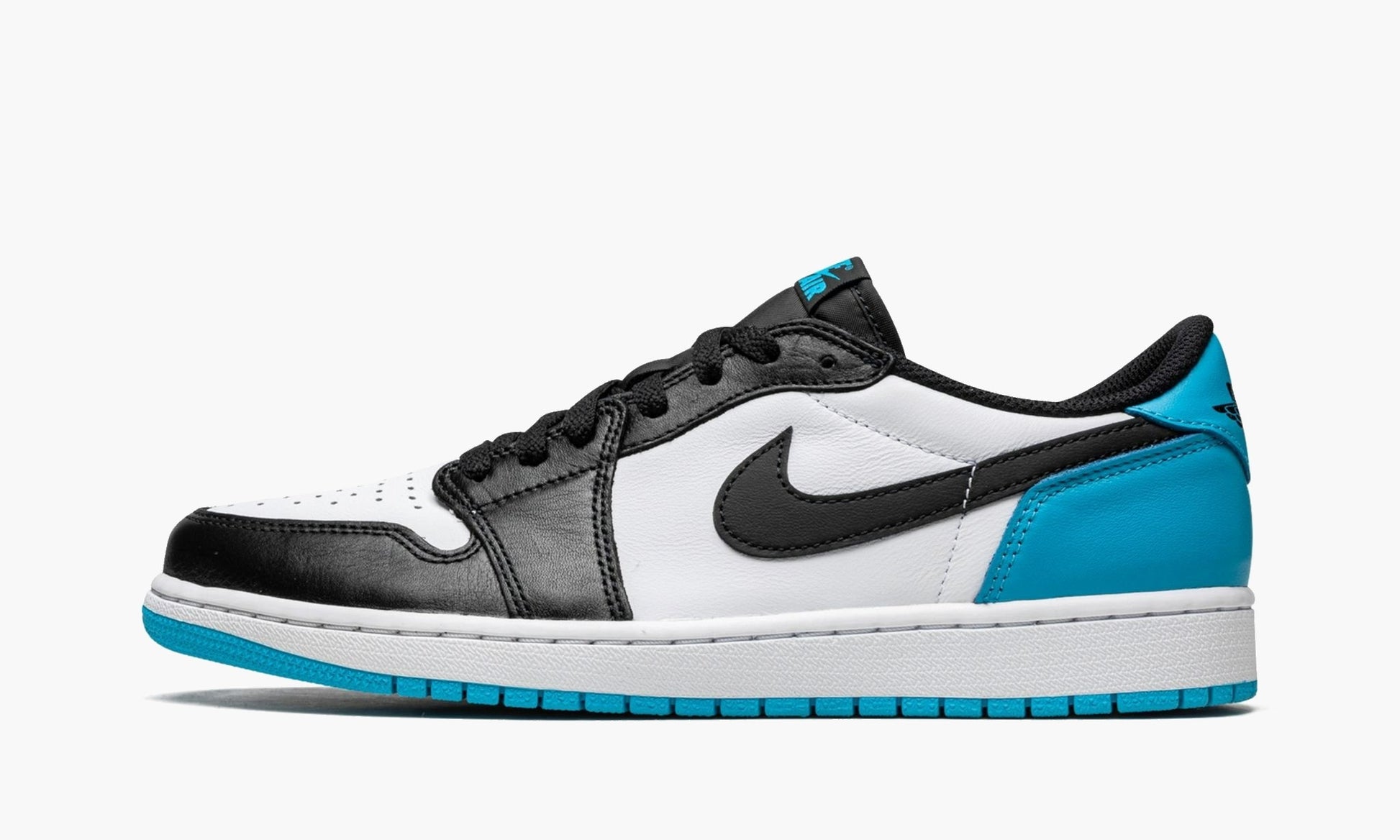 Air Jordan 1 Retro Low Black Dark Powder Blue - CZ0790 104 | The Sortage