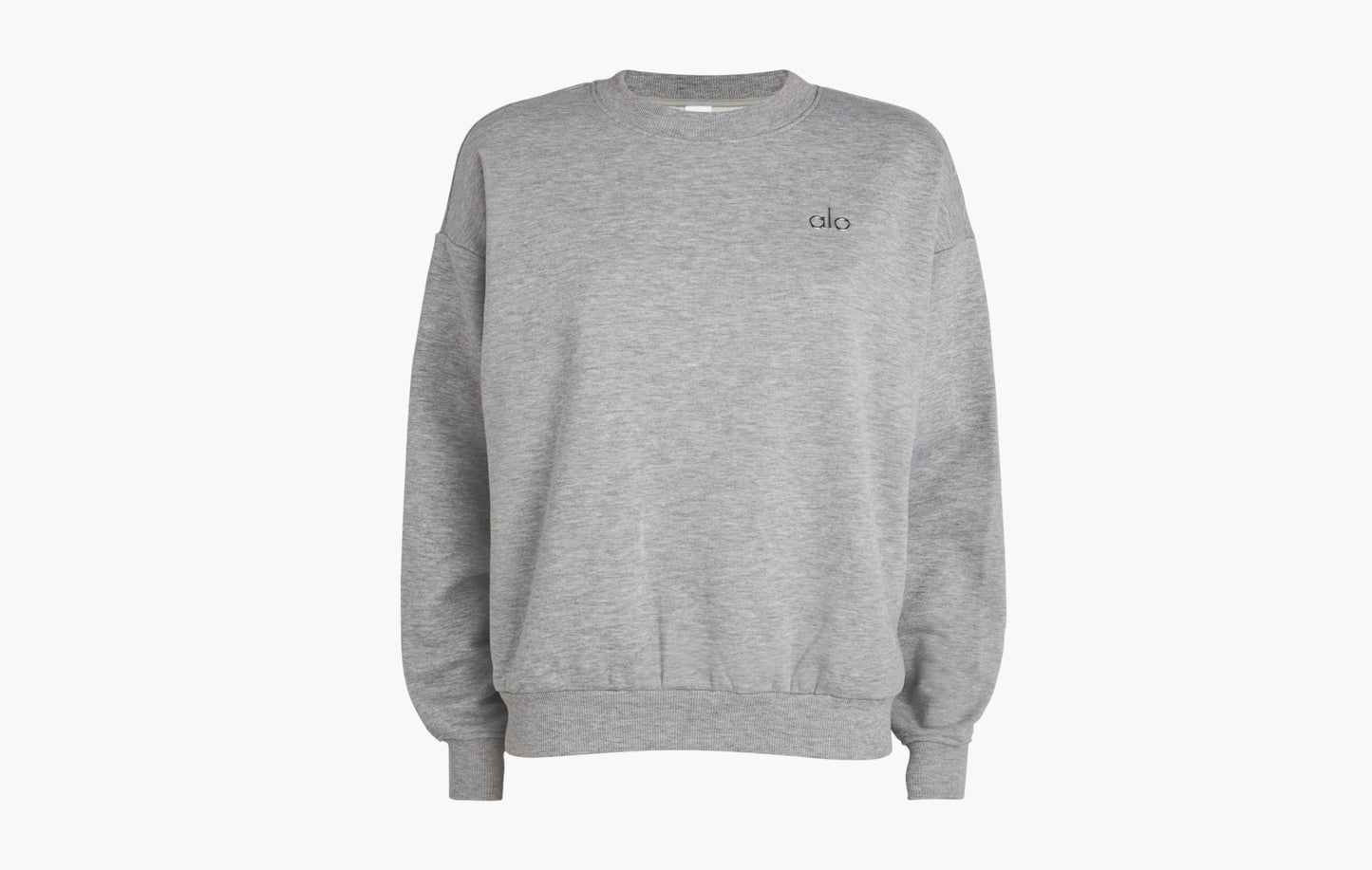 aloyoga Accolade Crew Neck Pullover Athletic Heather Grey | The Sortage