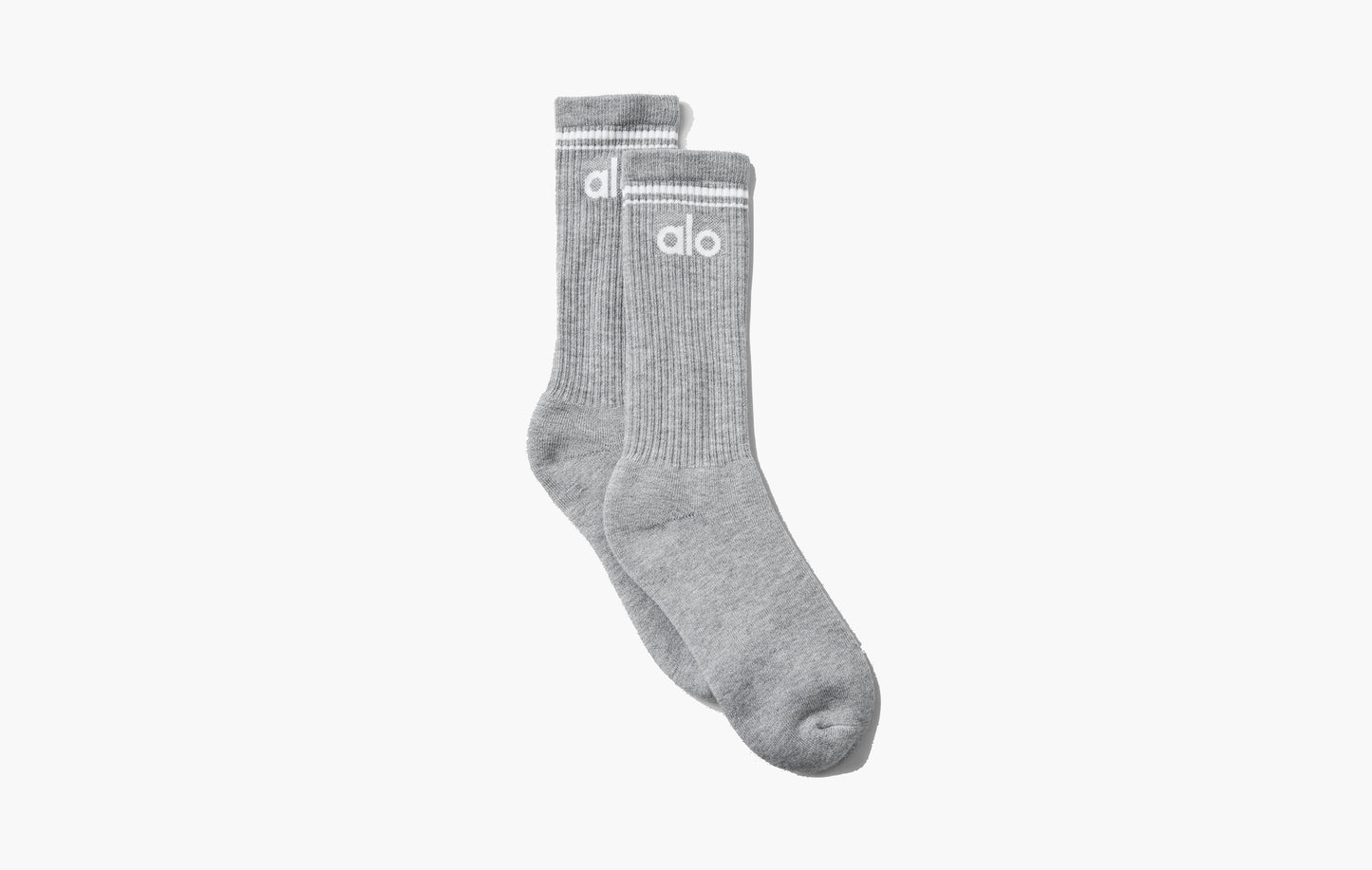 aloyoga Unisex Throwback Sock Athletic Heather Grey | The Sortage