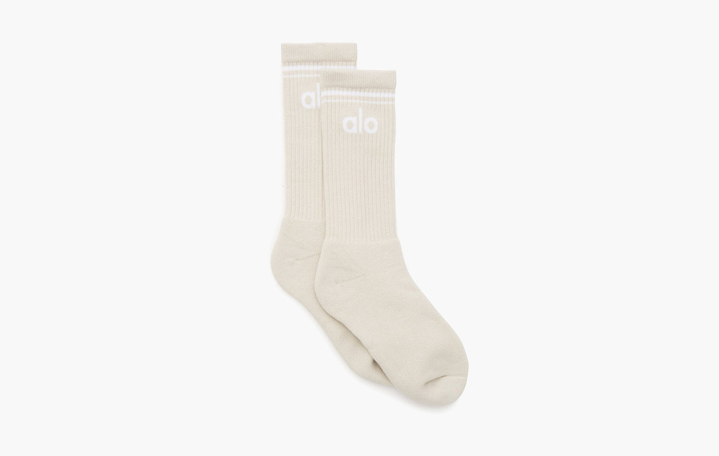 aloyoga Unisex Throwback Sock Bone | The Sortage