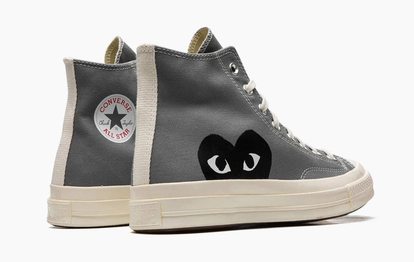 Converse Chuck Taylor All Star 70 Hi Comme des Garcons PLAY Grey - 162058C | Sortage