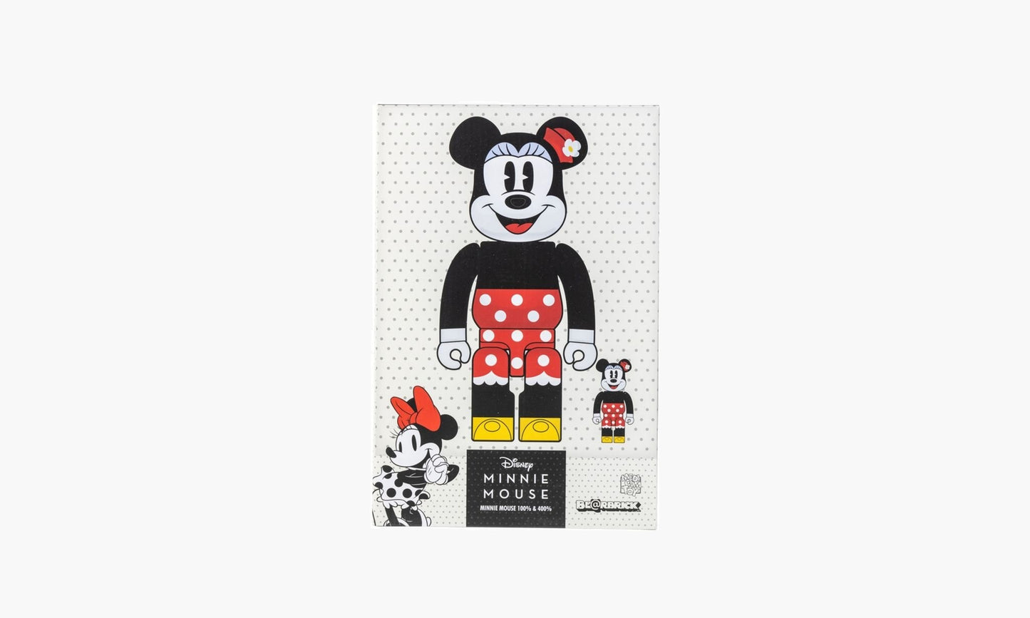 Bearbrick x Disney Minnie Mouse 100% & 400% Set | The Sortage