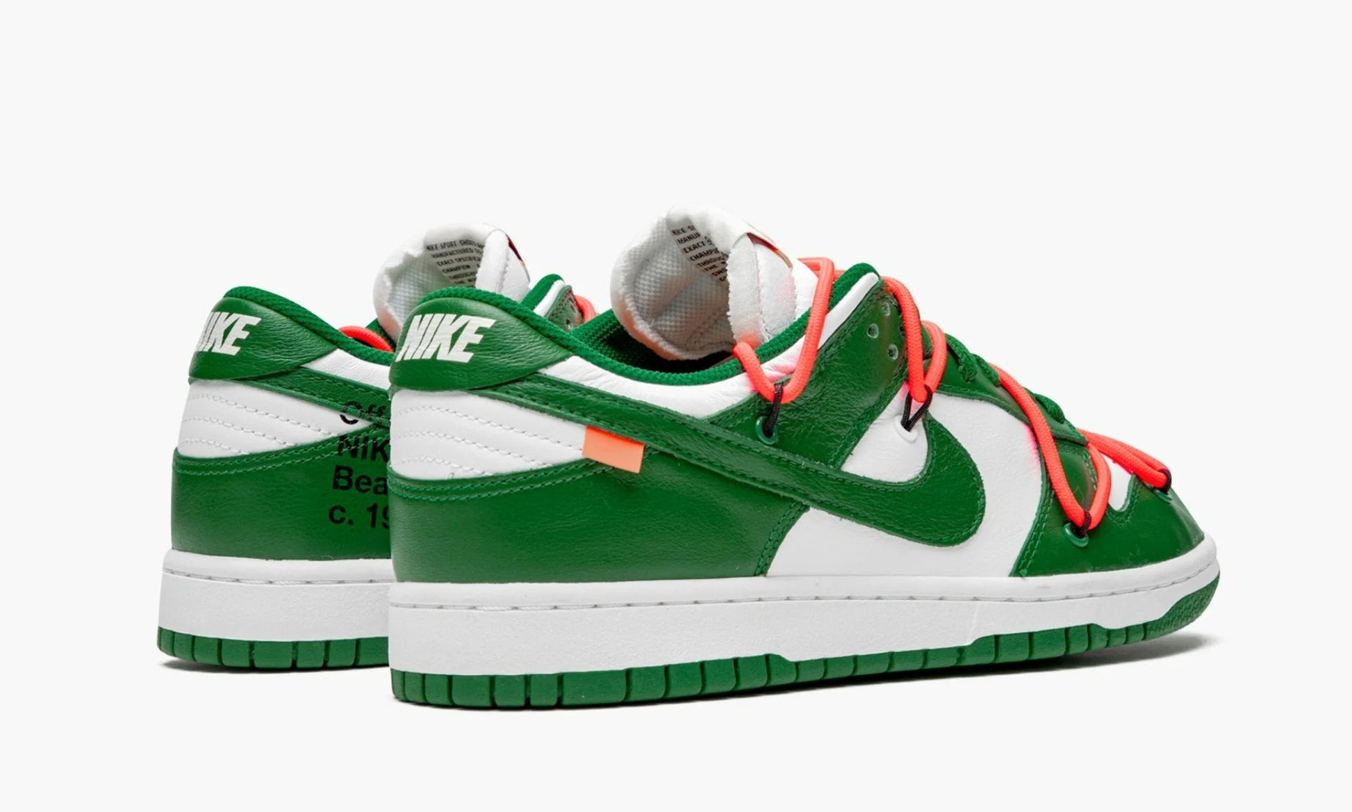 Dunk Low Off-White Pine Green - CT0856 100 | The Sortage