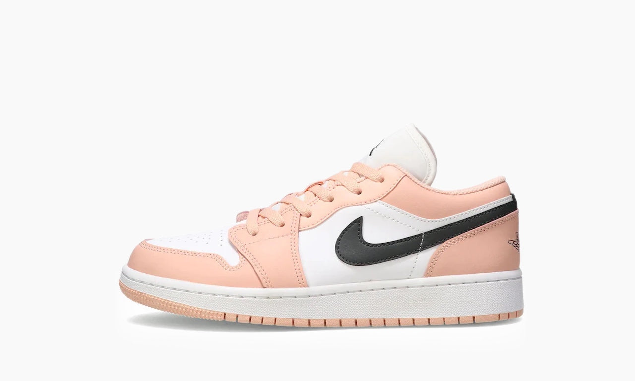 Air Jordan 1 Low GS Light Arctic Orange Pink - 553560 800