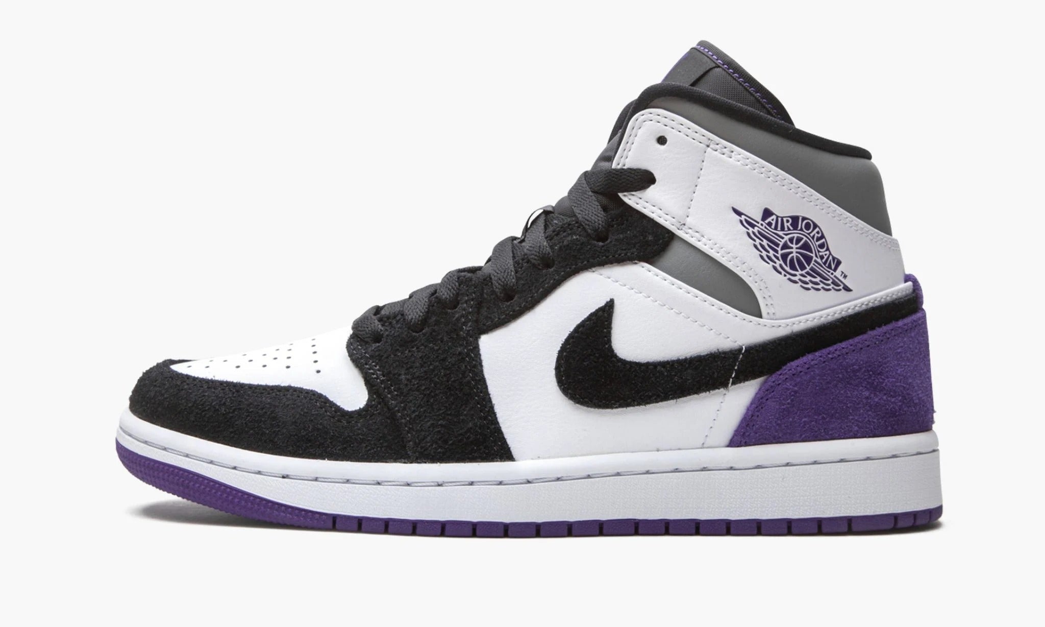 Air Jordan 1 Mid SE Purple 852542 105 The Sortage US 13