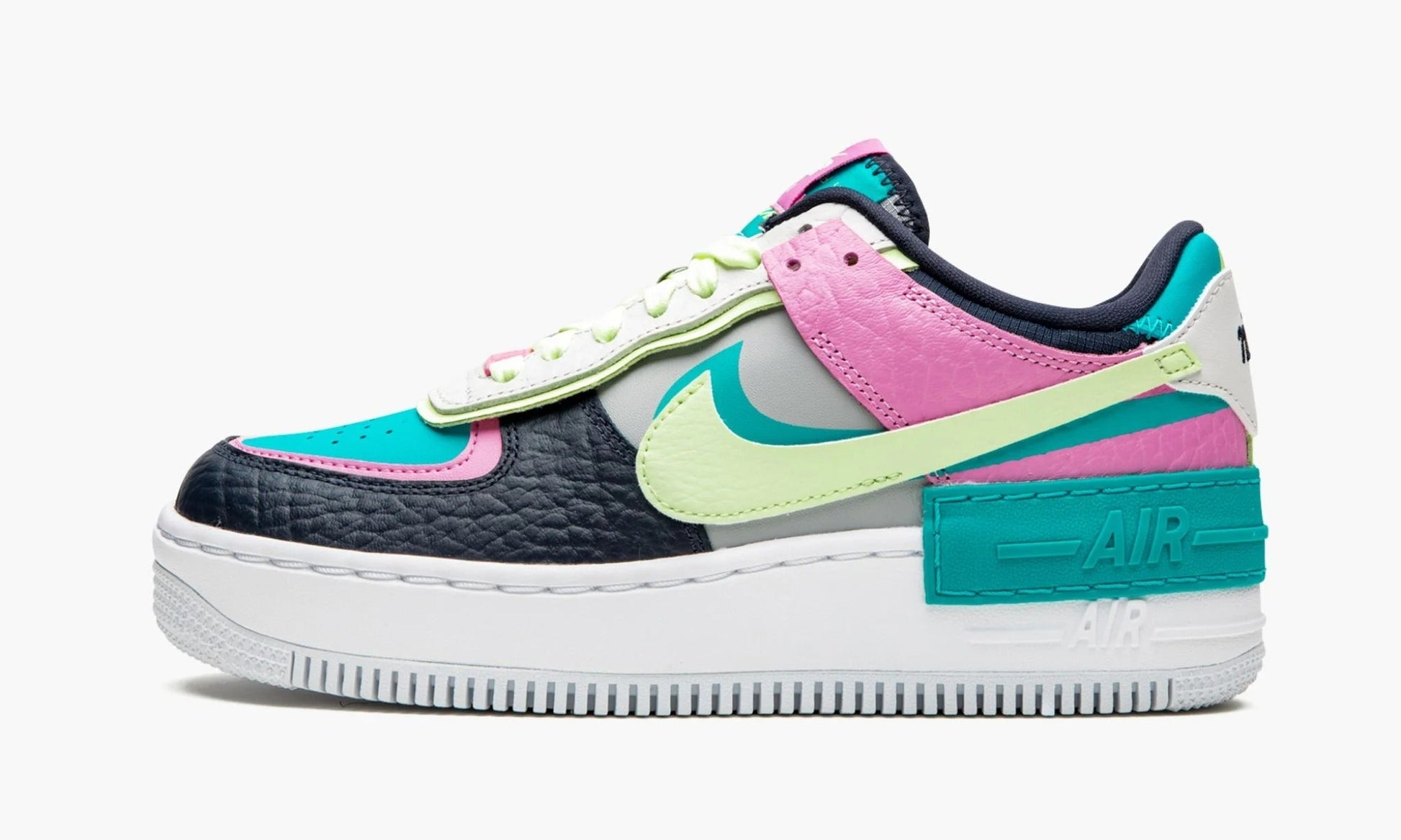 Air Force 1 Low Shadow Barely Volt Oracle Aqua - CK3172 001 