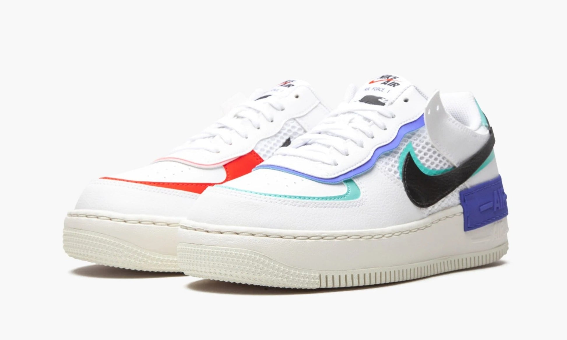 Air Force 1 Low Shadow WMNS White Multicolor - DH1965 100 
