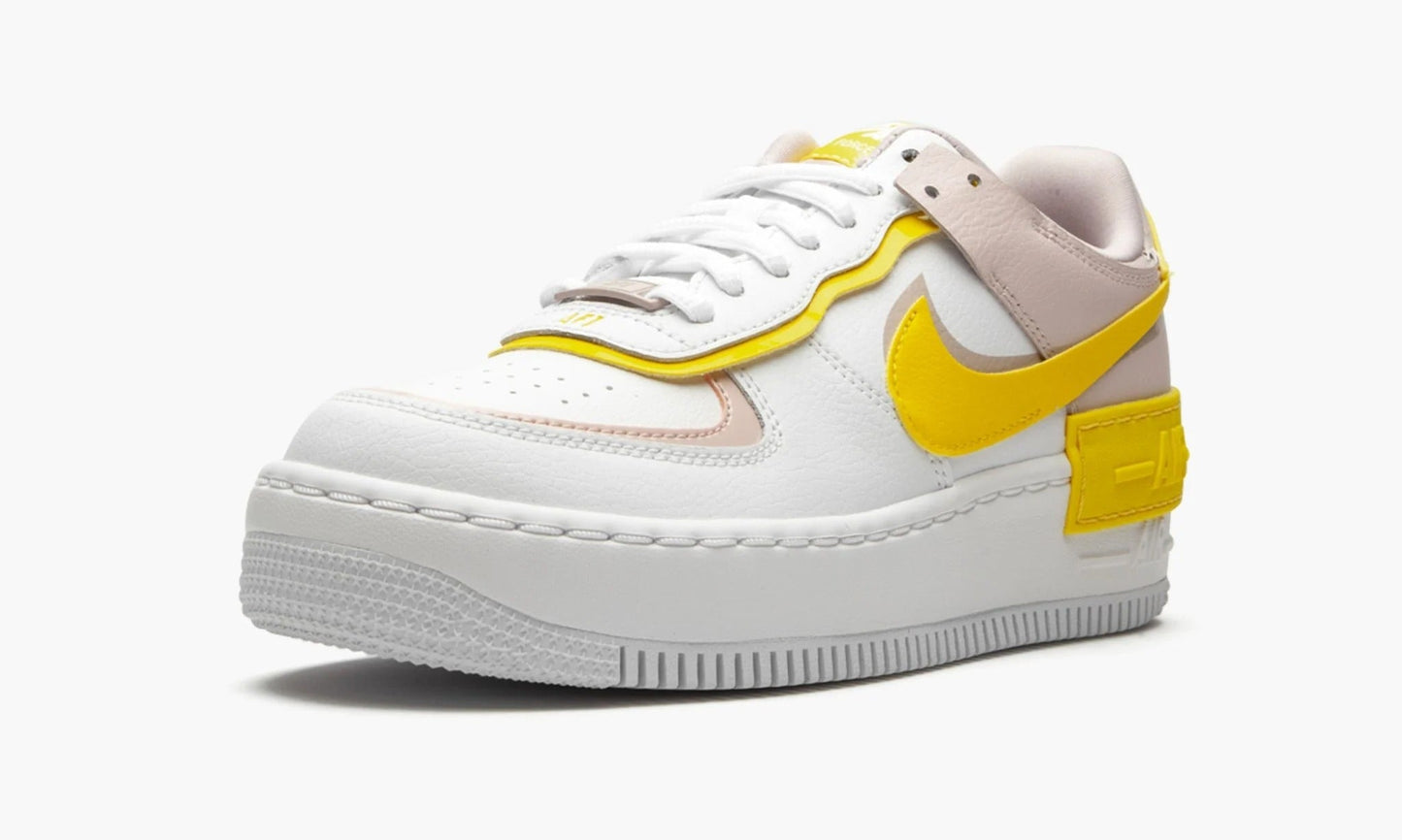 Air Force 1 Low Shadow WMNS “White Barely Rose Speed Yellow” - CJ1641 102