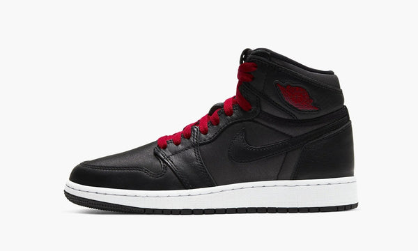 Air Jordan 1 High GS Black Satin Gym Red - 575441 060 | The Sortage